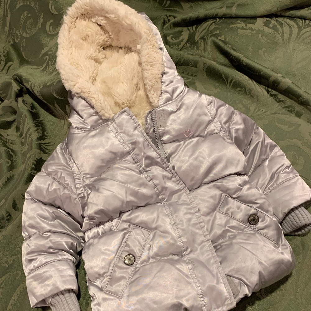 Old Navy Fluffy Soft Girl's Winter Coat